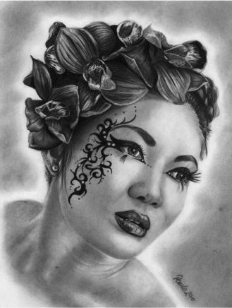 Graphite Blossom 